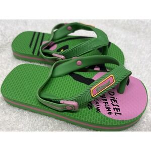 DIESEL Toddler Girl‎ Flip Flops 6.5